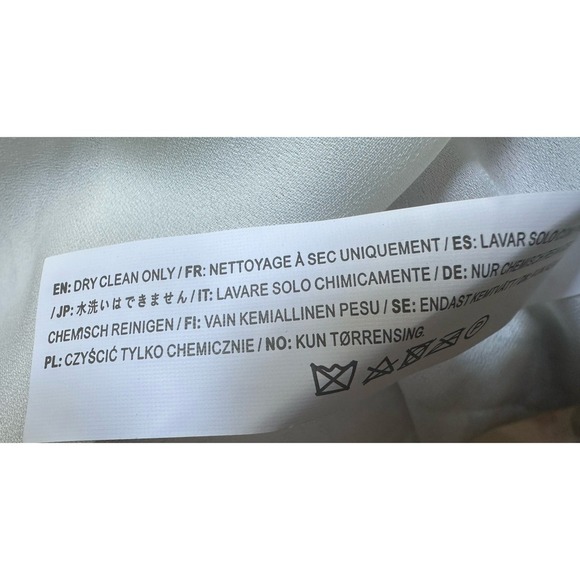 J.O.A. Floral Cold Shoulder Wrap Mini Dress Women's Medium Long Sleeve Lined - Picture 10 of 10